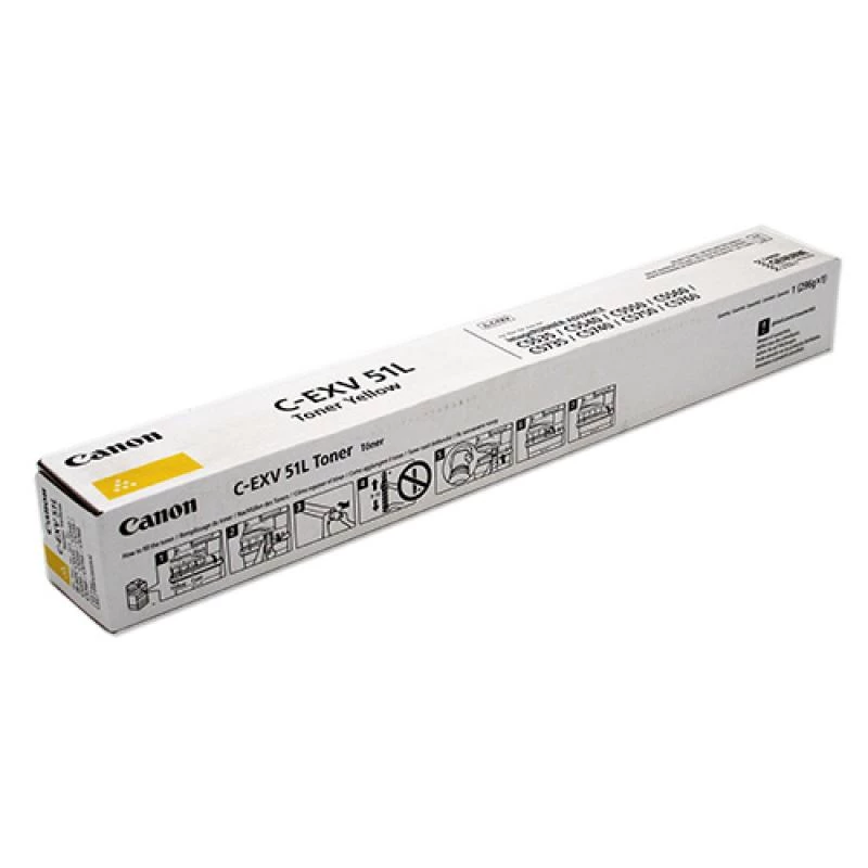 Canon C-EXV51 Tonerkartusche Original Gelb