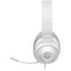 LORGAR Noah 101, Gaming-Headset mit Mikrofon, 3,5-mm-Klinkenanschluss, Kabellänge 2 m, faltbares Design, PU-Leder-Ohrpolster, Größe: 185*195*80 mm, 0,245 kg, weiß