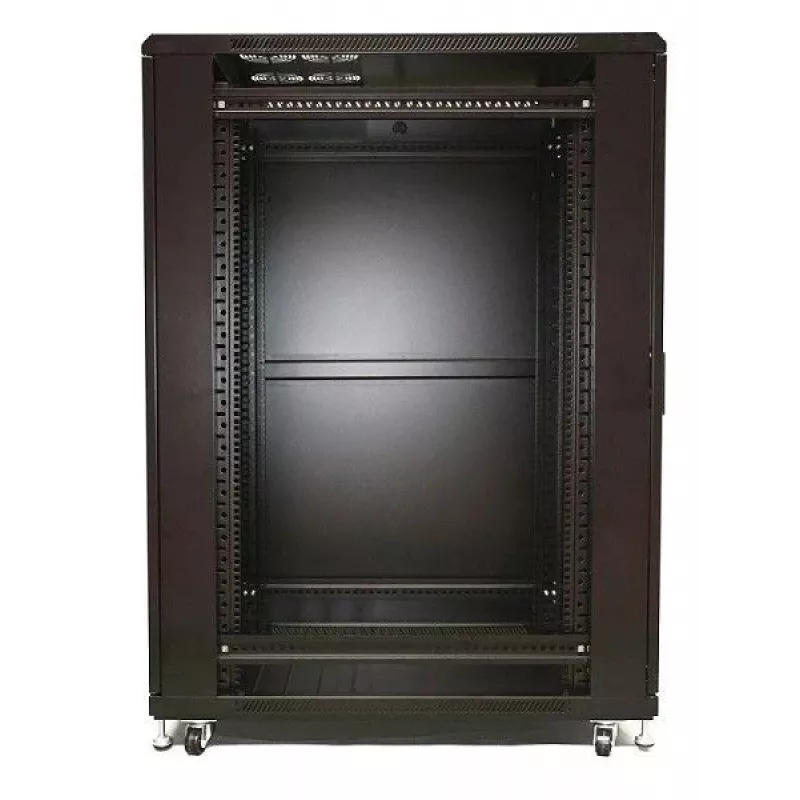 Extralink EX.11366 Rack-Schrank 27U Freistehender Schrank Schwarz