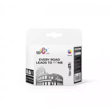 Ink TBH-657C (HP No. 57 - C6657A) Color wiederaufbereitet