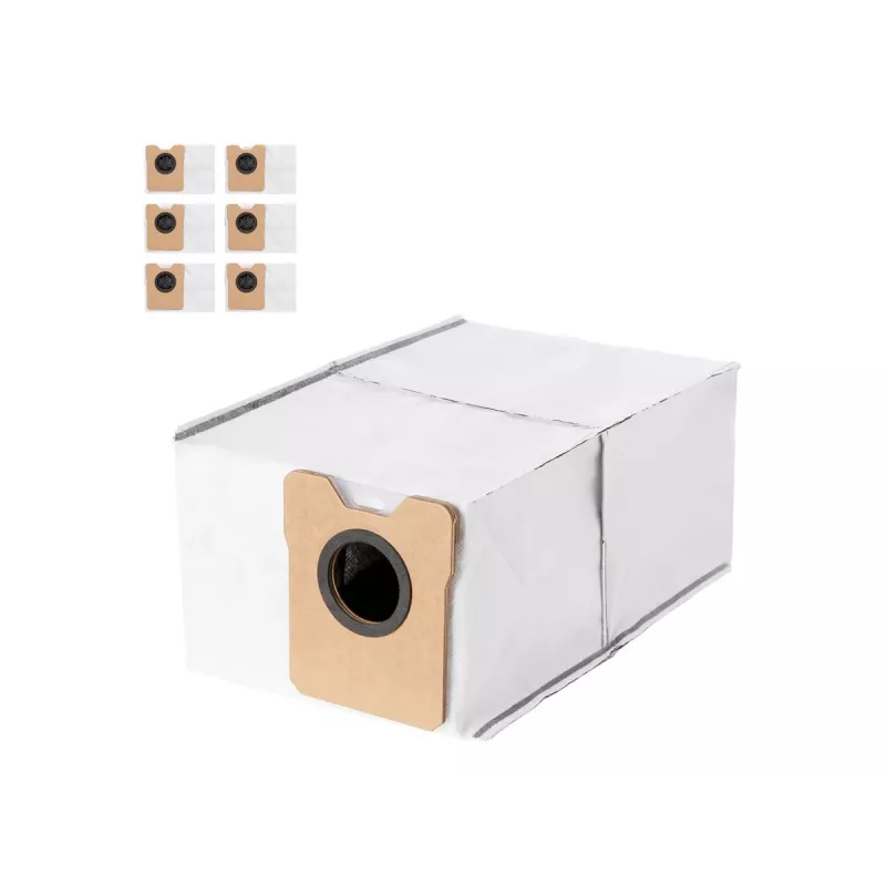 Staubbeutel 6er-Pack für Eufy C10/C20 (große Kapazität) — kompatibel mit Roboter-Staubsauger Auto-Empty