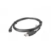 Lanberg CA-USBM-10CC-0010-BK USB-Kabel USB 2.0 1 m Micro-USB B USB A Schwarz