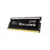 SO-DIMM 16 GB DDR5-5600, Arbeitsspeicher schwarz, F5-5600S4645A16GX1-RS, Ripjaws , INTEL XMP