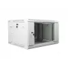Lanberg WF02-6606-10S Rack-Schrank 6U Wandmontage-Rack Grau
