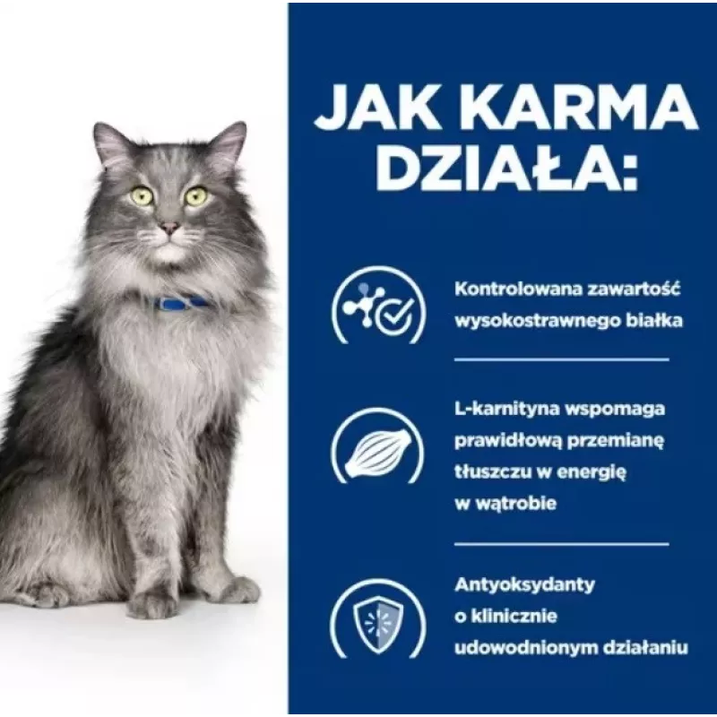 HILL'S Prescription Diet Liver Care - Trockenfutter für Katzen - 1,5 kg