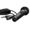 Mikrofon SVEN MK-110 (kabelgebunden, dynamisch, Metall, Kabel 4,0 m, 6,3 / 3,5 mm Klinke, schwarz)