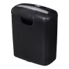 Activejet ASH-0601S Aktenvernichter, P-2, 10 l, 6 mm Streifen, 6 Blatt, Schwarz.