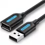 USB 2.0 Verlängerungskabel Stecker-auf-Buchse Vention CBIBG 1,5 m — schwarz