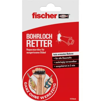 Bohrloch-Rettung FISCHER GOW 10 545947 – Reparaturdübel für beschädigte Bohrlöcher