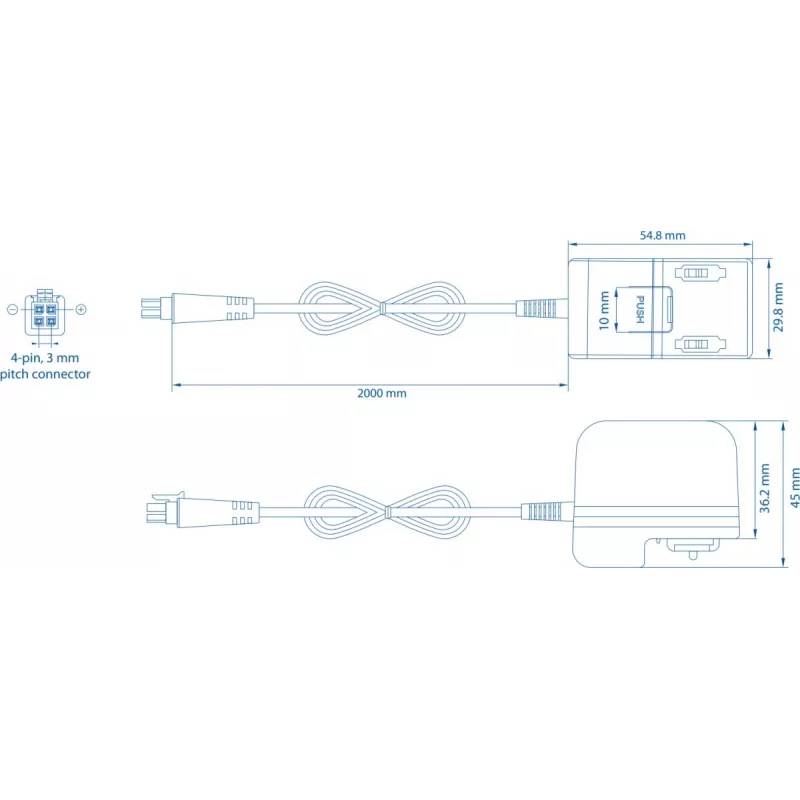 Innen-Netzteil Teltonika PR3PUPS3 9W Schwarz 100-240V