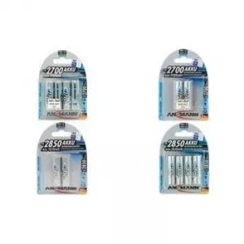 ANSMANN Mignon - Batterie 2 x AA NiMH 2850 mAh (5035202)