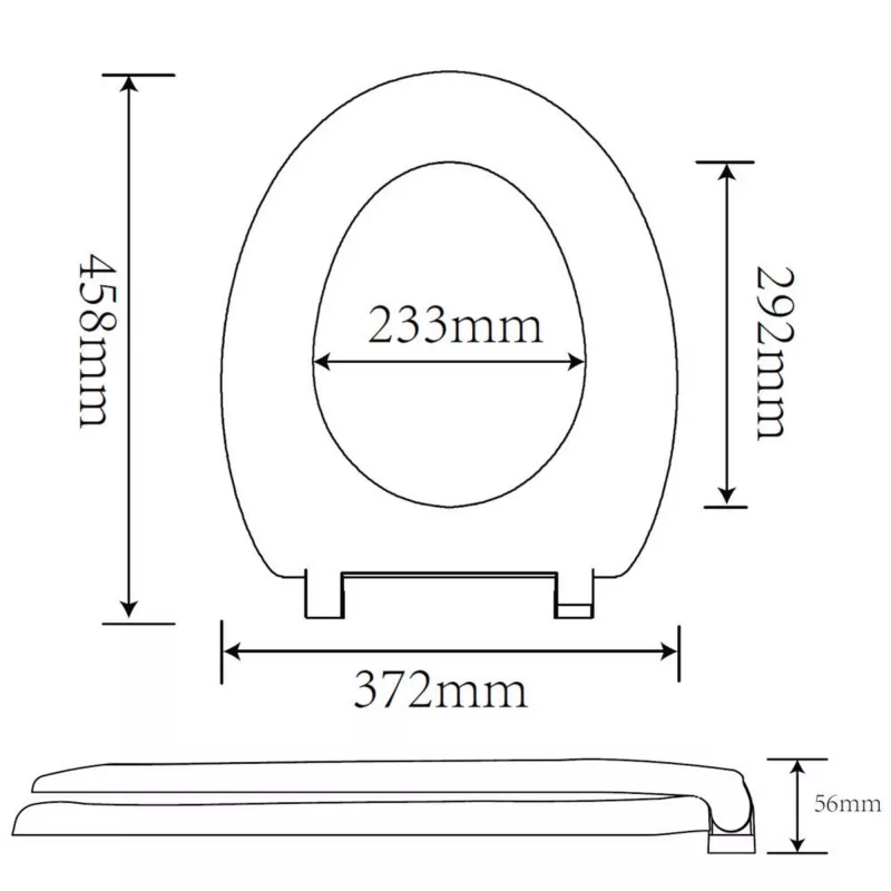 Toilettensitz Beldray LA030252UFFEU7 — antibakteriell, pflegeleichtes Design