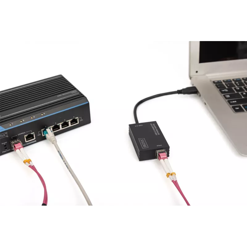 SFP-Netzwerkadapter Digitus DN-3026 USB 3.0 Gigabit