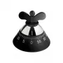 Küchentimer Alessi A09 B Schwarz 120mm x 120mm x 90mm