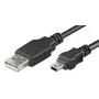 LogiLink USB-Verlängerungskabel USB Typ A, 4-polig (M) auf Mini-USB Typ B, 5-polig (M) 1,8 m (USB Hi-Speed)