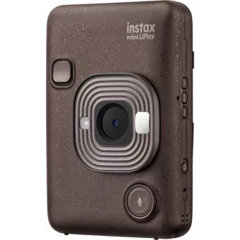 Sofortbildkamera Fujifilm Instax mini LiPlay — 1/5 Zoll 2560×1920 CMOS, druckt 86×54 mm, 2,7 Zoll TFT, Bronze