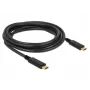 USB-Kabel DeLOCK 83325 USB 2.0 3m USB-C Schwarz