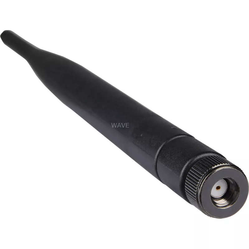 DeLOCK WLAN-Antenne - Antenne - 5 dBi (für 2,5 GHz), 5 dBi (für 5,825 GHz) - Rundstrahlantenne - Schwarz (88393)