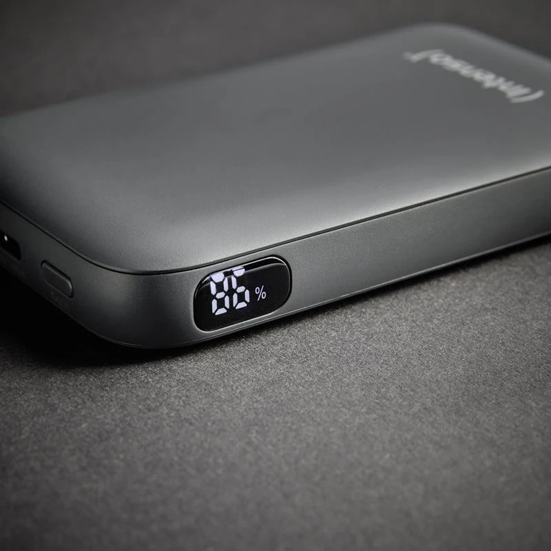 Powerbank USB 10000 mAh/Grau S10000 7333034 Intenso