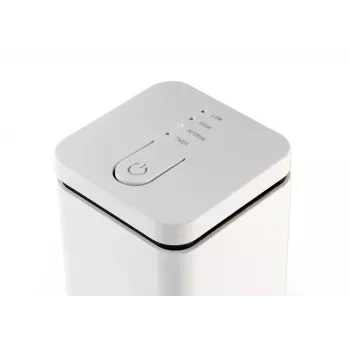 Aroma diffuser Stylies ELARA/WHITE — Verdunstungsdiffusor, für Räume bis 25 m², 2 h Timer, AC/Batterie/USB, 1,3 W, 74×74×100 mm