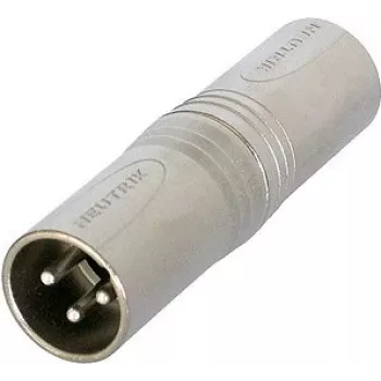 Neutrik NA3MM - Audio-Invertieradapter - XLR3 (M) auf XLR3 (M) (NA3MM)
