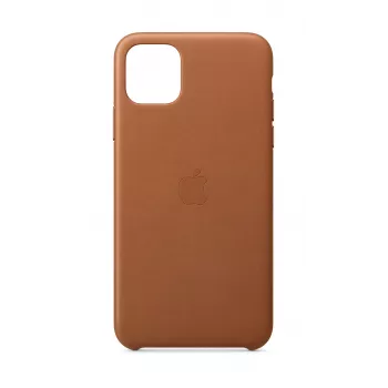 Apple - Handyhülle - Leder, bearbeitetes Aluminium - Saddle Brown - für iPhone 11 Pro Max (MX0D2ZM/A)