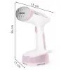 Handdampfbürste Tefal DT3050, 1300 W, 20 g/min Dampf, 0,12 L Tank, 2,6 m Kabel, rosa