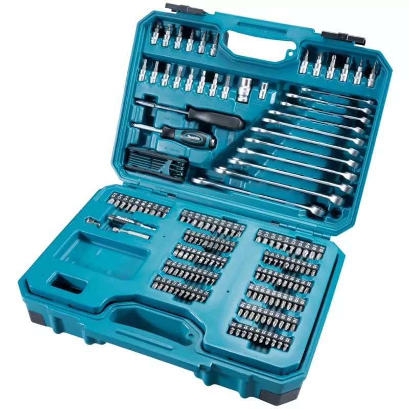 Makita E-10883 Mechaniker-Werkzeugsatz 221-teilig