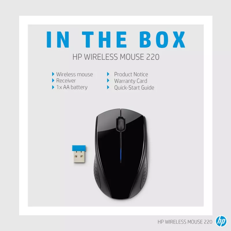 HP Wireless Maus 220