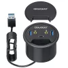 USB Hub GRAUGEAR G-THUB-AU-60 USB 3.2 Gen 1 Type-A Schwarz
