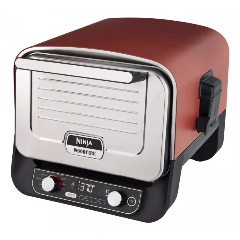 Ninja Woodfire OO101EU elektrischer Outdoor-Ofen, Pizzaofen und Smoker, 2.400 W