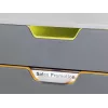 Schubladeneinheit Durable VARICOLOR Grau Kunststoff 4 Schubladen