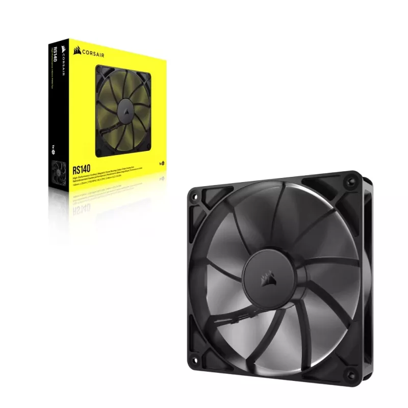 Lüfter Corsair RS140 14 cm Schwarz 330–1700 U/min 0,11–3,46 mmH2O