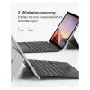 inateck Tastatur Surface grau, Sureface GO 1-4 Com. QWERTZ