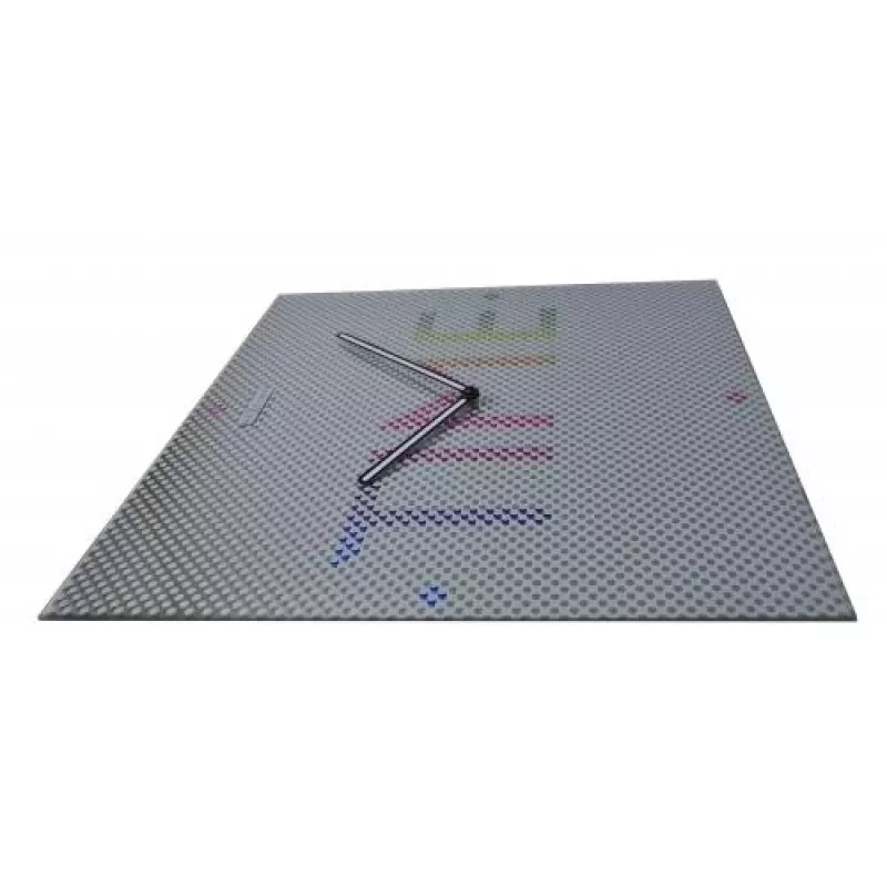 NeXtime Uhr 8165 Mistery - Time, 43x43 cm, Wand, Metall