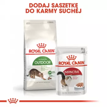 Trockenfutter für Katzen Royal Canin Active Life Outdoor 4 kg — Adult, Geflügel, 30% Protein, 20% Fett