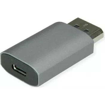 VALUE Display Adapter bidirektional USB C - DP ST/BU - Adapter - Digital/Daten (11.99.5957)