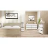 Topeshop M2 SONOMA MIX nightstand/Nachttisch 2 Schublade(s) Eiche, weiß