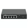 Gigabit 5xPoE Passthrough Switch, betrieben über PoE oder AC, 68W