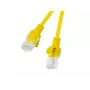 PATCHCORD Cat.5E UTP 2M Gelb FLUKE PASSED LANBERG 10-PACK