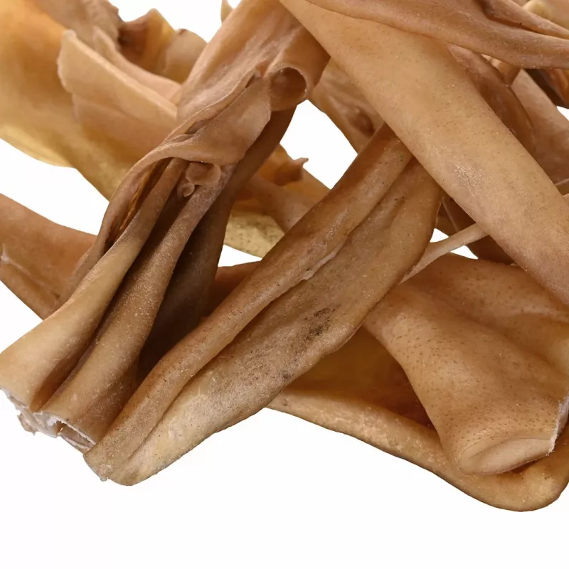 Hundeleckerli PETITTO getrocknete Rinderhaut, 1 kg Packung