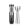 Hand-Stabmixer LAFE BRK-003A, 800 W, schwarz/silber, Edelstahlklinge, 0,6-L-Schüssel, 0,5-L-Krug