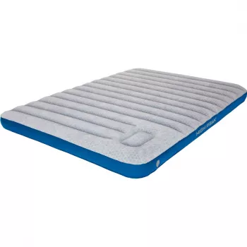 High Peak 40045 Luftmatratze Doppelmatratze Blau, Hellgrau