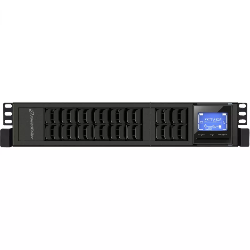 PowerWalker VFI 2000CRM LCD Doppelwandlung (Online) 2 kVA 1600 W 4 AC-Ausgänge
