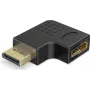 Goobay DisplayPort Winkeadapter 90° rechts schwarz (77131)
