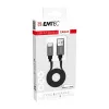 Kabel Emtec T700A 1,2 m Schwarz