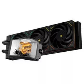Thermalright Wonder Vision 360 UB ARGB AiO-Flüssigkeitskühlung, ARGB, 6,67 inch OLED-Display – 360 mm, Schwarz