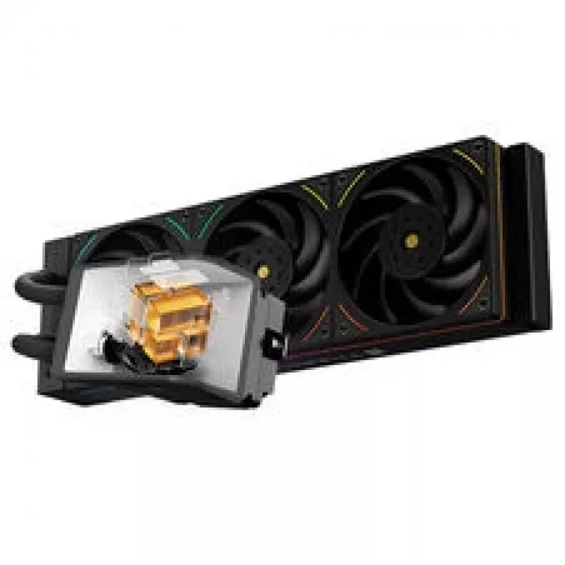 Thermalright Wonder Vision 360 UB ARGB AiO-Flüssigkeitskühlung, ARGB, 6,67 inch OLED-Display – 360 mm, Schwarz