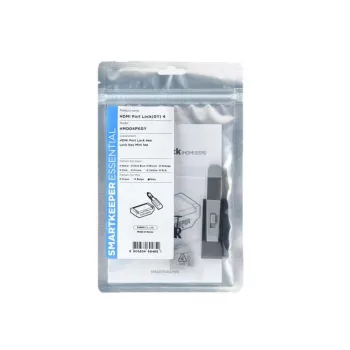 HDMI-Portblocker Smartkeeper HMD04PKGY Grau sichert unbefugten Zugriff