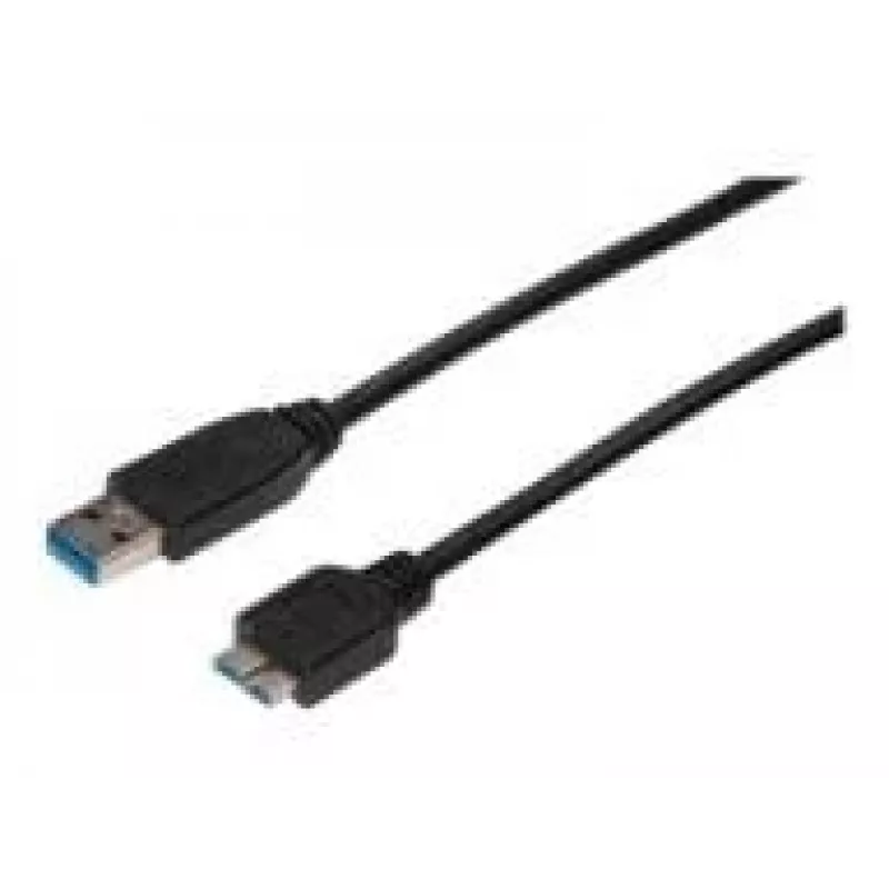 ASSMANN SuperSpeed USB 3.0-Kabel, USB-A-Stecker auf Micro-USB-B-Stecker, Cu AWG 28, 2-fach geschirmt, Länge 1,0 m (AK-300116-010-S)